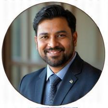 Professional headshot of Rajesh Gupta, Investment Advisor